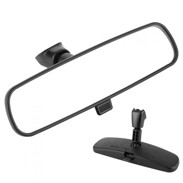 Espejo retrovisor interior, especialmente espejo retrovisor interior, simple de instalar ABS + espejo interior de vidrio para Nissan para Nissan Navar,Espejo retrovisor interior espejo retrovisor inte Higoodz Accesorio de coche