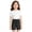 AA-Black, variant on QIUOMBBP Girl's Straight Leg Short Jeans High Elastic Waist Bermuda Shorts with Pockets Solid Color Summer Pants Blue 120