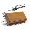 thumbnail image 1 of Mosiee 3/23/35 Degree Fret End Beveling File Luthier Tools Repairing Replacing Guitar Save Money And Effort Guitar Repair Tool, 1 of 9
