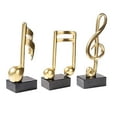 thumbnail image 1 of Youkk Resin Vintage Music Symbol Ornament Miniature Home Decor, 1 of 1