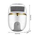 thumbnail image 3 of Cepillo facial con carga inalámbrica, limpiador facial resistente al agua, cepillo facial multifuncional, instrumento de limpieza facial, 3 of 6