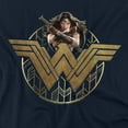 thumbnail image 2 of Wonder Woman Movie T-Shirt Power Stance And Emblem Unisex Graphic Tee For Men & Women, 2 of 7