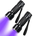 thumbnail image 2 of UV ULTRA VIOLET 21 LED Mini Flashlight Torch 45v Light Waterproof Aluminum Lamp Outdoor Portable Tactical Lighting Tool UV Lamp, 2 of 5