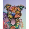 thumbnail image 2 of Dean Russo Collection 12x14 White Modern Wood Framed Museum Art Print Titled - Zoey, 2 of 4