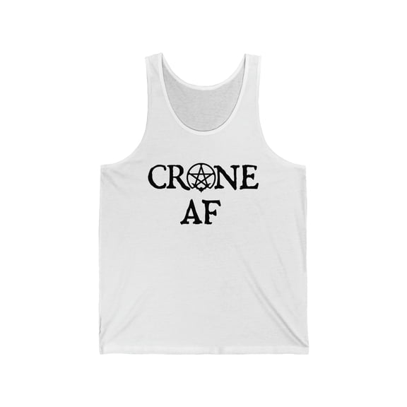 Crone Life Tank Top, Mother Maiden Crone Shirt, Pagan Goddess Tank Top