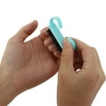 thumbnail image 2 of NOMADIC NOOK Durable Small Horn Nail Brush 2.44"x1.38" 4 Pcs Pink Blue, 2 of 6
