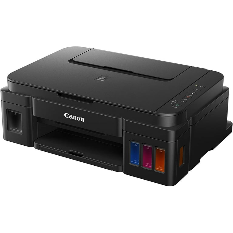 Canon PIXMA G3200 Wireless MegaTank All-in-One Inkjet Printer, x dpi, Scanner, Copier and Borderless Mobile Printing for Home Office, Black, w/ Printer Cable - Walmart.com