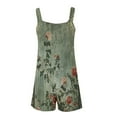 thumbnail image 5 of Trajes de Mujer Casual, Verano Impreso Cremallera Correa de Camisola Traje Corto Hecho de 90% Poliéster 10% Spandex, Trajes Cortos para Mujeres, 5 of 5