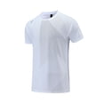 thumbnail image 5 of JFOPQVSM Men’s Active Quickly Dry Crew Neck T Shirts Athletic Running Gym Workout Short Sleeve Tee Tops, 5 of 5