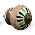 thumbnail image 2 of KNOB-IT VINTAGE HANDPAINTED CERAMIC KNOBS (8 Pack) K000001, 2 of 3