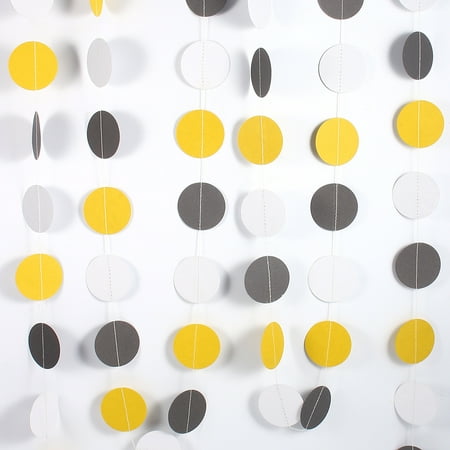 Round Hanging Paper Circle Garland