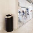 thumbnail image 2 of HLS Commercial 15-Gallon Round Open Top Trash Can, 2 of 6