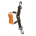 thumbnail image 1 of Cordón para buceo, Correa antipérdida, cuerda en espiral con resorte con Clips y hebilla de liberación rápida para cámaras y luces de buceo, 1 of 8