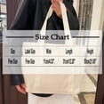 thumbnail image 3 of CHUMUD Women's Spring Summer Canvas Tote Bag - Large Unlined Lightweight Shoulder Bag for Commute, Travel & Casual, 3 of 9