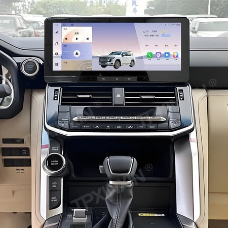 TPXINXIN 12.3 inch Carplay Multimedia Player For Toyota Land Cruiser LC300 2023-2025 Android 13 Car Radio AUTO Audio Stereo GPS DVD Head Unit