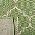 thumbnail image 6 of Safavieh Courtyard Amy Geometric Indoor/Outdoor Area Rug, Green/Beige, 4' x 5'7", 6 of 10