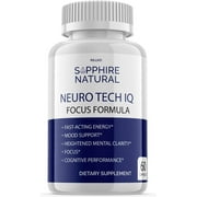 Neuro Tech IQ NeuroTech IQ Pills Brain Supplement 60 Capsules