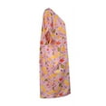thumbnail image 4 of Sindrella Women's Cotton Blend Snap Front Duster Robe with Pocket-Pink Pear Mix-XLarge, 4 of 6