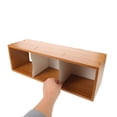 thumbnail image 5 of LOLIPPYY Cd Organizer Wooden Rack with Space Saving Design for Home Multimedia Storage, 5 of 7