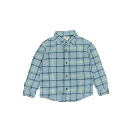 

Pre-Owned Cat & Jack Boy s Size 5T Long Sleeve Button-Down Shirt