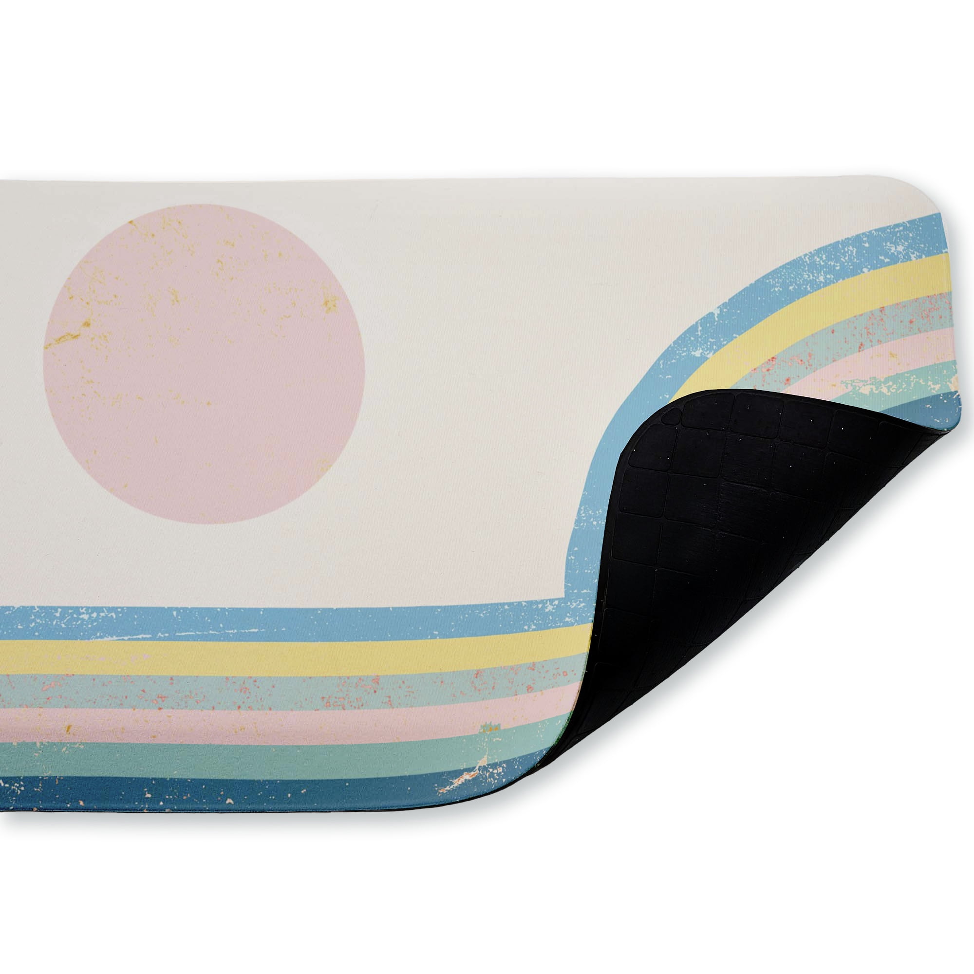 Stupell Industries Retro Rainbow Arches Printed Anti-Fatigue Floor Mat, design by Ziwei Li