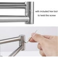 thumbnail image 6 of Aiboo Adjustable Dimmable Track Light with Spotlights, Satin Nickel, 6-Light Fixture (GU10 Bulbs Not Included), 6 of 8