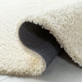 thumbnail image 5 of SAFAVIEH Primo Mason Solid Shag Runner Rug, Ivory, 2'2" x 6', 5 of 7
