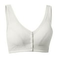 thumbnail image 5 of Womens Everyday Bras, Front Closure Bras for Women no Underwire Padded Wireless Comfort Full Coverage Bra with Support Bra M-5XL, 5 of 7