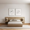 thumbnail image 1 of Nexera Milano 4-Piece Platform Bedroom Set, 1 of 8