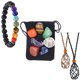 thumbnail image 5 of 1 juego de collar con soporte de piedra trenzada retro para hacer uno mismo, collar con soporte de piedra vacío para hacer uno mismo, 5 of 6