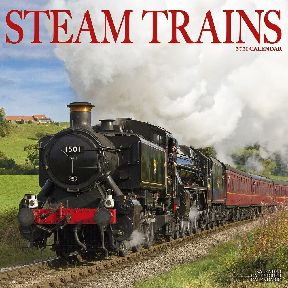 Steam Trains 2021 Wall Calendar - Walmart.com - Walmart.com Steam Trains 2021 Wall Calendar - Walmart.com - Walmart.com