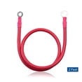 thumbnail image 3 of Cable Matters 6 Gauge Battery Cable Inverter Power Cable with Oxygen-Free Copper 2 Feet - Black + Red 2 Piece Set, 3 of 7