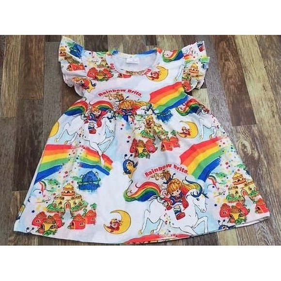 Rainbow Brite Classic Dress 12M-18M