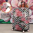 thumbnail image 4 of Pioneer Flower Floral Print Pattern Luggage Cover Fashion Suitcase Cover Baggage Covers Fit 25-28 Inch Luggage (Go Travel), 4 of 5