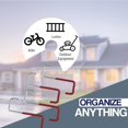 thumbnail image 2 of Reliable Do it Best Garage Hooks for Bike Racks, Wall Mounts, Ladders, Tools, and Storage Solutions (4 Hooks) ensuring long - lasting use, 2 of 5