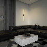 Ozarke Energy Efficient LED Black Wall Sconce