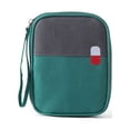 thumbnail image 1 of Unatoiry Emergency Kit Bag Empty Outdoor Survival Backpacking Case with Pockets for Zipper Closure Oxford Cloth Package Organizer Green 1Set, 1 of 6
