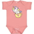 thumbnail image 3 of Inktastic Teacup Unicorn Boys or Girls Baby Bodysuit, 3 of 5