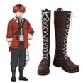 thumbnail image 2 of Botas de cosplay de Stark, botas de disfraz de Fantasia Anime Sousou No Frieren para hombres adultos, accesorios de disfraces de Halloween hechos a medida, 2 of 5