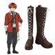 thumbnail image 2 of Botas de cosplay de Stark, botas de disfraz de Fantasia Anime Sousou No Frieren para hombres adultos, accesorios de disfraces de Halloween hechos a medida, 2 of 5