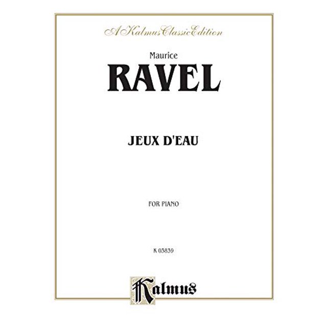 Jeux d'eau (Édition Kalmus)