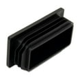 thumbnail image 4 of Flyshop Black Chair Glide Inserts Plastic Plugs Rectangle Pipe Tubing End Caps 20 x 60 mm, 13/16" x 2-3/8", 4PCS, 4 of 5