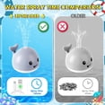 thumbnail image 3 of Aspersor recargable Baby Bath Toys Gigilli con forma de ballena, de 1 a 3 años, 3 of 8