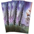 thumbnail image 2 of SKYSONIC Pumpkin Carriage and Glowing Mushrooms Kitchen Dish Towel Set,Drying Kitchen Towels Tea Towels 1Pcs 28"x18", 2 of 7
