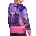 thumbnail image 4 of Lsque inside out 2 Pattern Casual Women's Hoodie,Hooded Sweatshirt with Kangaroo Pocket,Pullover Hoodie with Eye-catching Drawstrings-Medium, 4 of 8