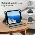 thumbnail image 5 of Fancing Universal Case for 9 inch 10.1 inch 11 inch Tablet,Slim Folding Stand Folio 9" - 11" Inch Tablet Case Cover with Adjustable Fixing Band,Gray, 5 of 7