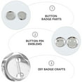 thumbnail image 5 of LABRIMP 100 Sets Badge Maker Kit for DIY Badge Buttons and Pin Emblems, 5 of 8