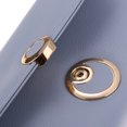 thumbnail image 4 of Señora Estilo De Cuero De Titur De Caja Del Botón De Cartera Bolsos De Boda Azul Soledad Bolso de señora Card Holder Case, 4 of 10