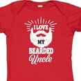 thumbnail image 4 of Inktastic I Love My Bearded Uncle Boys or Girls Baby Bodysuit, 4 of 5