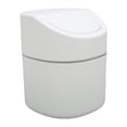 thumbnail image 6 of M Buder Desktop Garbage Can Button Flip Cover Reduce Odor Trash Debris Collector Can 2L Capacity Mini Bin 5.5 inches / 14 cm, 6 of 9
